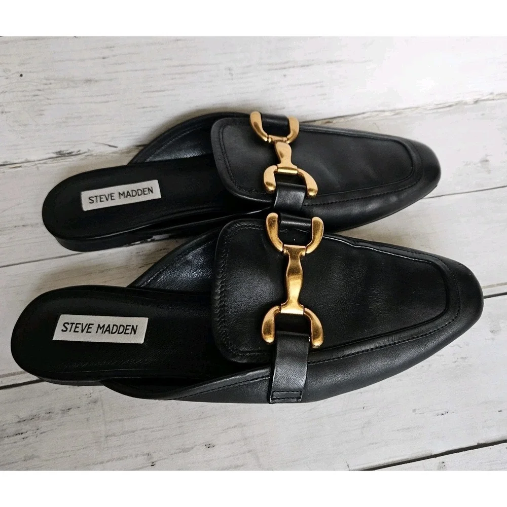 Steve Madden Fortunate Bit Mules Size 9.5 - Picture 4 of 9